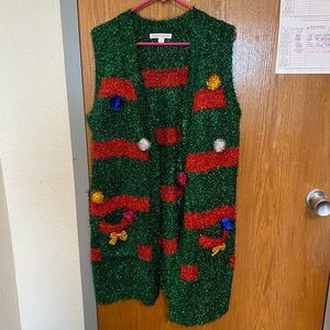 Brand: Celebrate Together. Size: XL. Ugly Christmas sweater vest